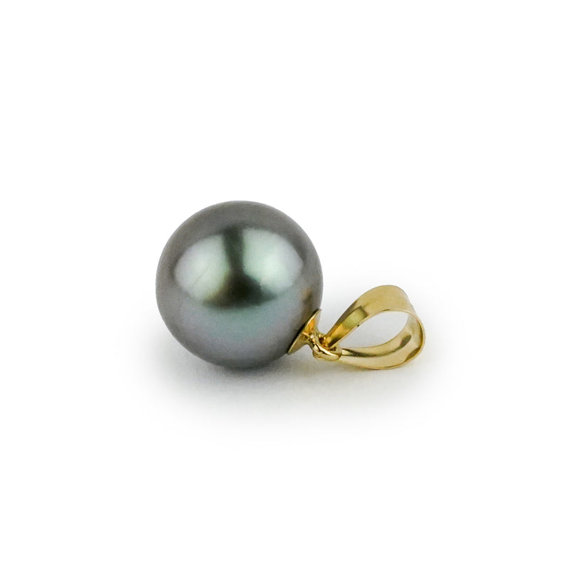 Petite Silvery Lavender-Blue 8.5mm Tahitian Pearl Pendant