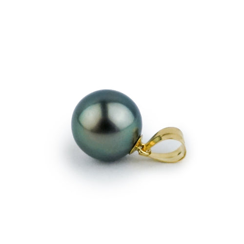 Petite Blue 8.5mm Tahitian Pearl Pendant