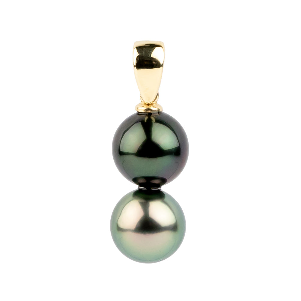Harmony Double Tahitian Pearl Pendant