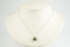 Tahitian Warm Green Pearl & Diamond Éclat Pendant or Necklace on 14KWG