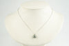 Tahitian Silvery Pearl & Diamond Éclat Necklace on 14KWG