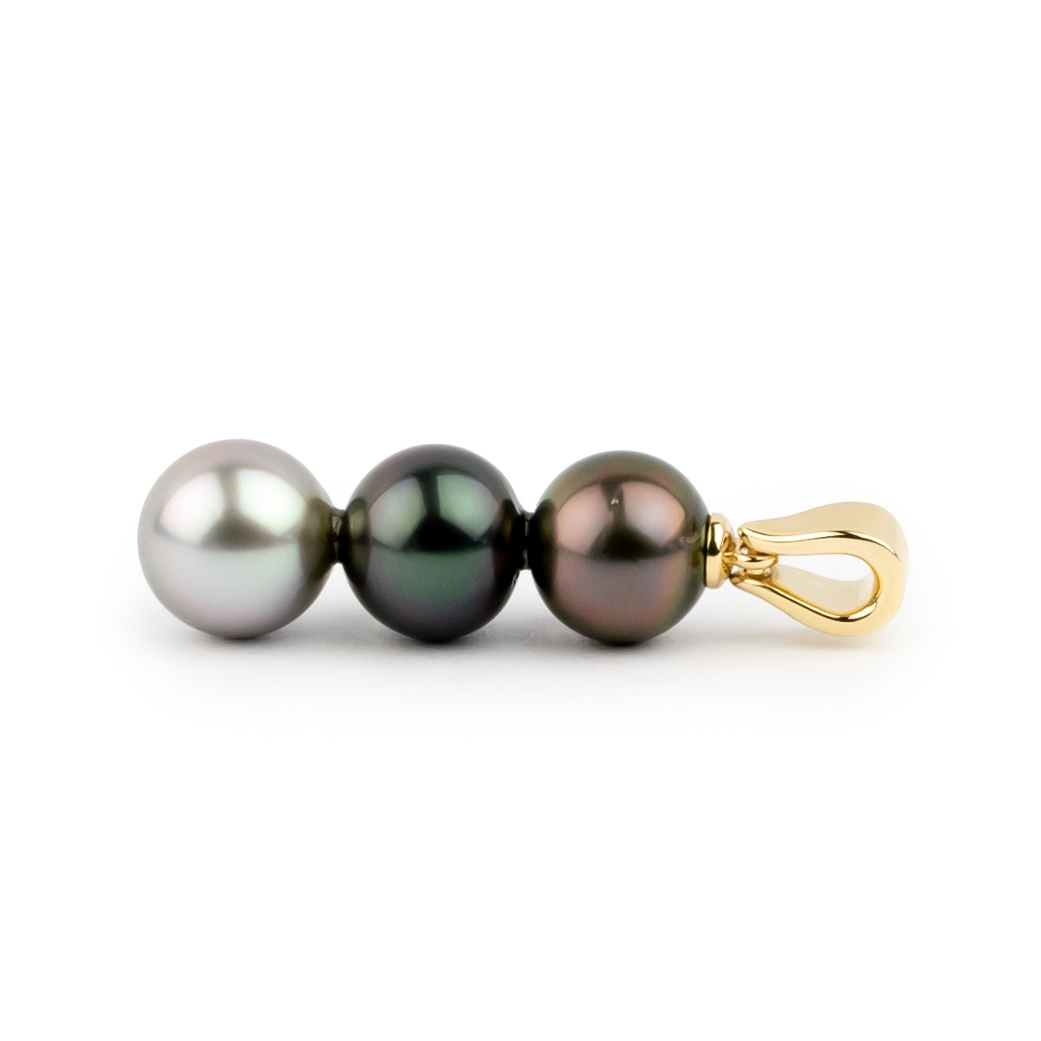 Triple Tahitian Pearl Pendant