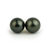 Black Beauty 10.4mm Statement Pearl Stud Earrings