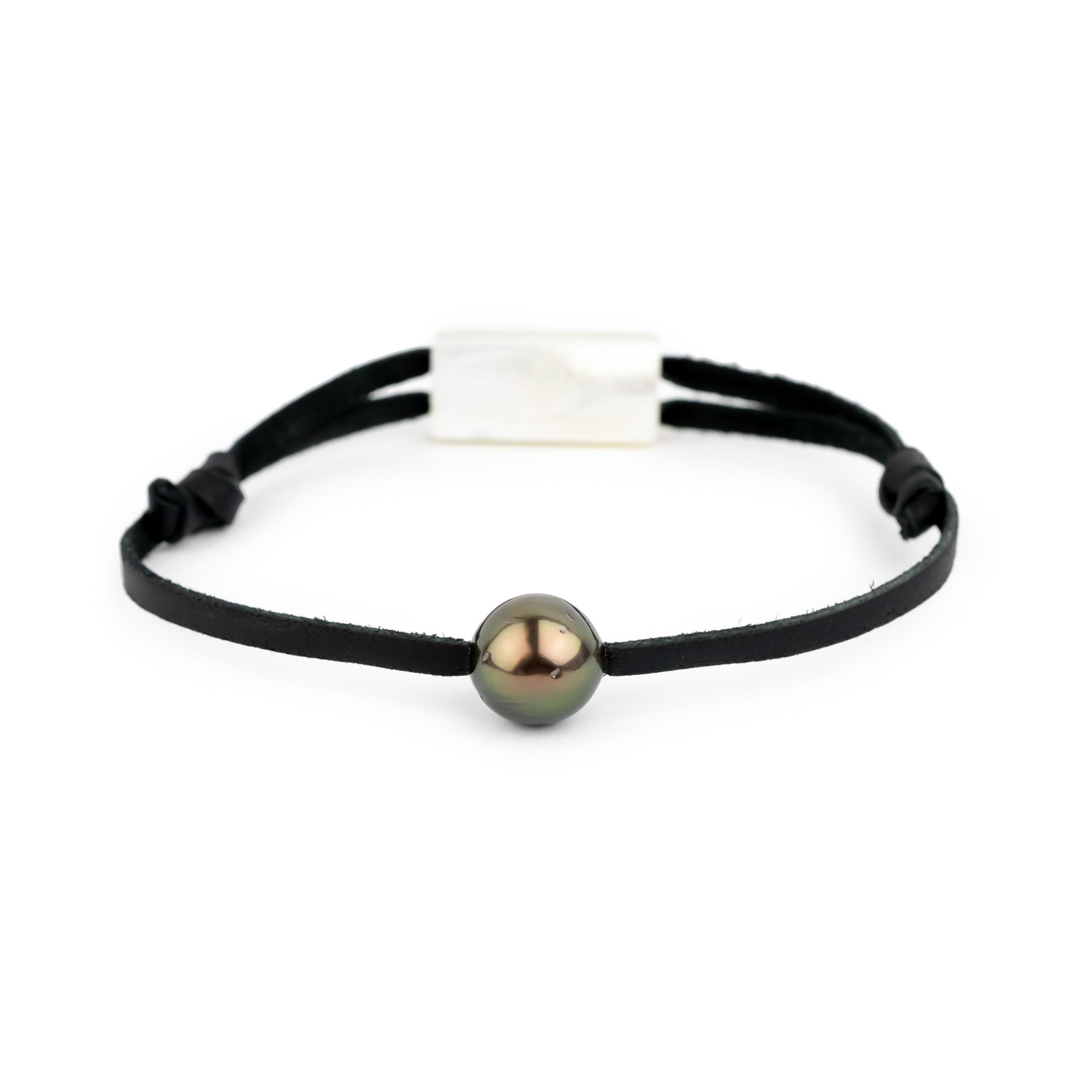Amber Green 10.8mm Super Mana Bracelet