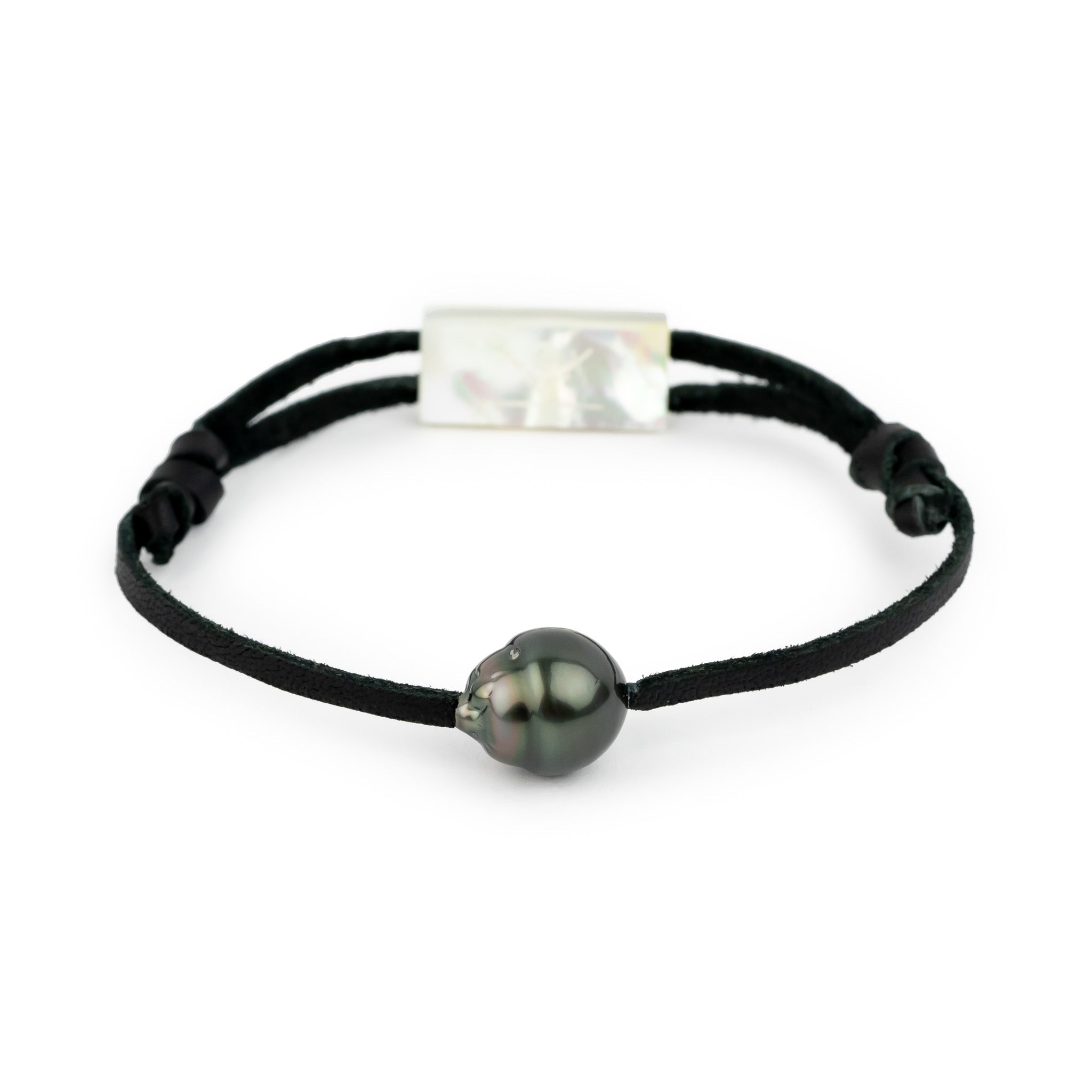 Midnight Pink Green 11.3mm Super Mana Bracelet