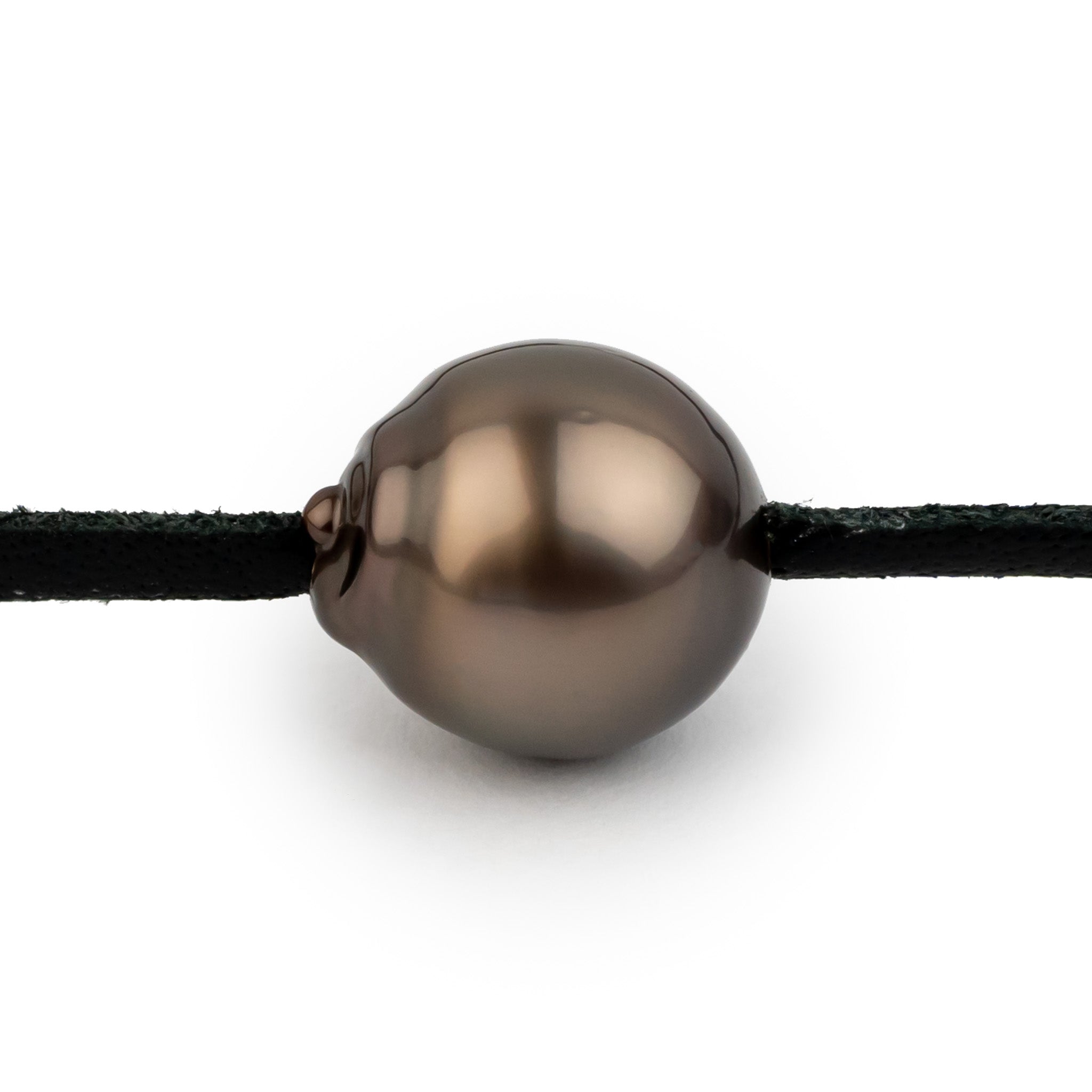 Mocha Glow 11.8mm Baroque Super Mana Necklace