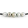 Quintuple Angelic White 10.2-11.5mm Mana Pearl Necklace