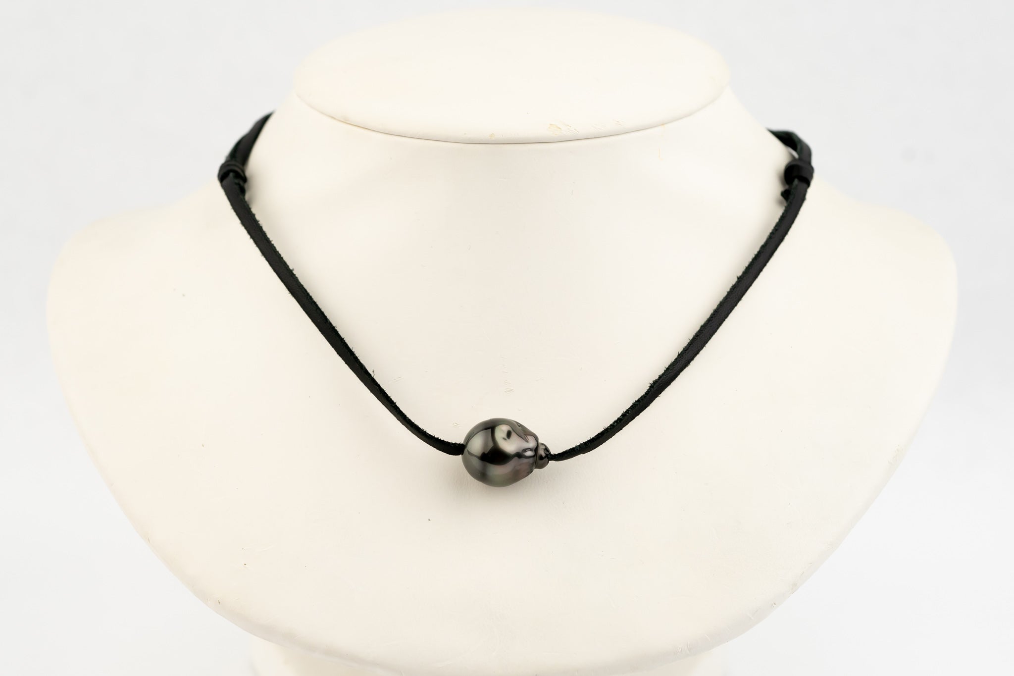 Lava Rock 13.7mm Baroque Super Mana Necklace