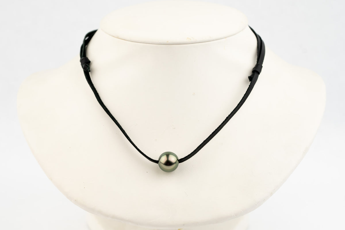 Aubergine Dream 12.3mm Super Mana Necklace