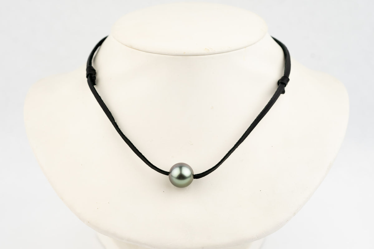 Lavender Green Color-Shifting 14mm Super Mana Necklace