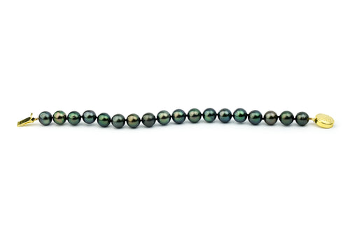 Midnight Green Tahitian Pearl Bracelet