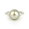 Tahitian Pearl & Diamond Bisou Ring