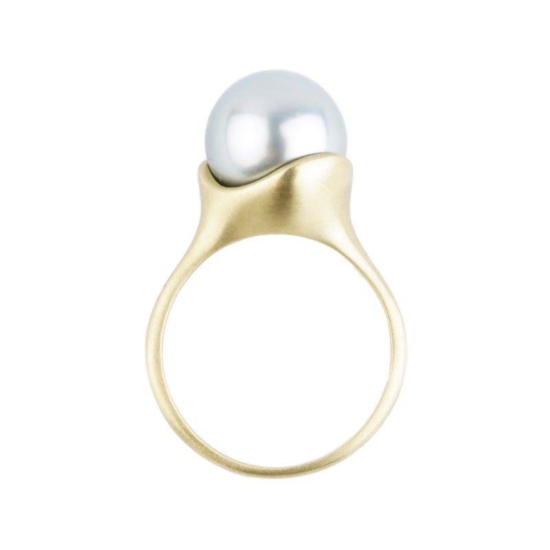 Pastel Blue Tahitian Pearl Alizé Ring