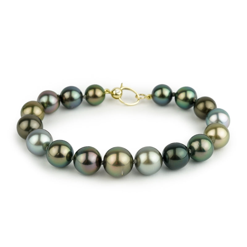 Multi-Color Melody 9-11.6mm Tahitian Pearl Bracelet