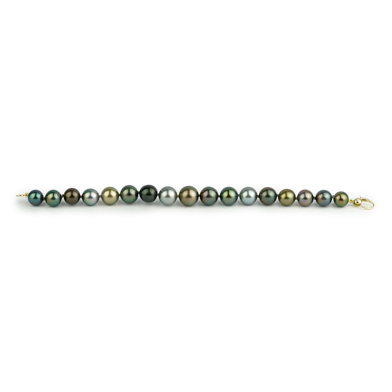 Multi-Color Melody 9-11.6mm Tahitian Pearl Bracelet
