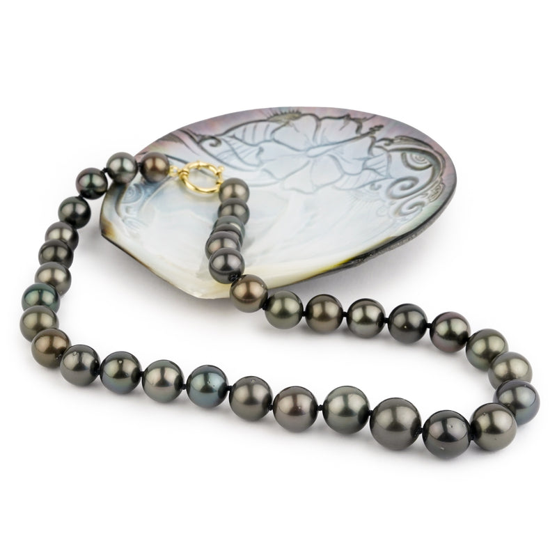 Midnight Sky 9.8-13.7mm Tahitian Pearl Strand