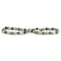 Sea & Sky Circled 9-10.2mm Tahitian Pearl Strand