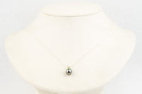 Pearl & Peridot Cotton Candy Glow Étoile Necklace on Sterling Silver