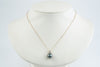 Lavender-Blue Tahitian Pearl & Diamond Asteria Pendant or Necklace on 14K Rose Gold