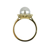 Tahitian Pearl & Diamond Soleil Ring