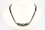 Quintuple 10-12.4mm Mana Pearl Necklace