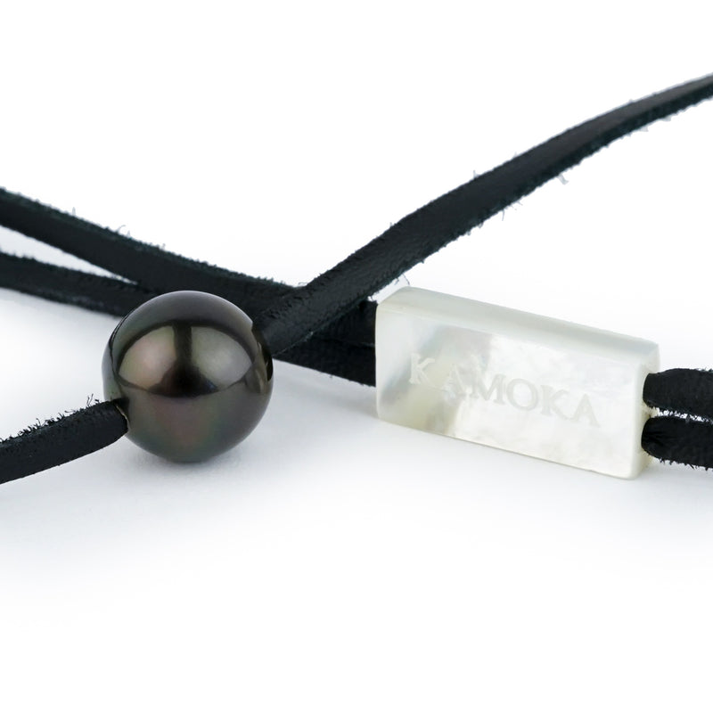 Eclipse Black 11.9mm Super Mana Necklace