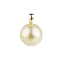 Warm Golden 12.2mm Tahitian Pearl Pendant