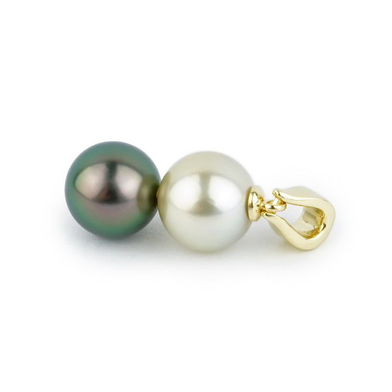 Harmony Double Tahitian Pearl Pendant