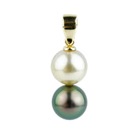 Harmony Double Tahitian Pearl Pendant