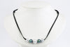 Quintuple Blue-Green 9.2-12mm Mana Pearl Necklace