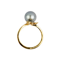 Tiaré 14K Gold Tahitian Pearl Ring