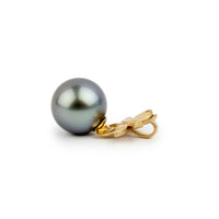 Tiaré 14K Gold Tahitian Pearl Pendant