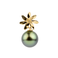 Tiaré 14K Gold Tahitian Pearl Pendant