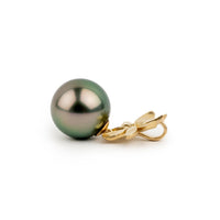 Tiaré 14K Gold Tahitian Pearl Pendant