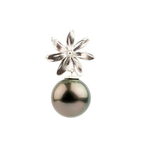 Tiaré Sterling Silver Tahitian Pearl Pendant