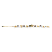 Tiaré 14K Gold Tahitian Pearl Bracelet