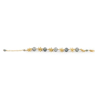 Tiaré 14K Gold Tahitian Pearl Bracelet