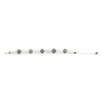 Tiaré Sterling Silver Tahitian Pearl Bracelet