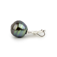 Tiaré Sterling Silver Tahitian Pearl Pendant