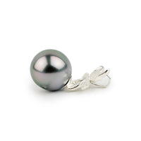 Tiaré Sterling Silver Tahitian Pearl Pendant