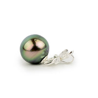 Tiaré Sterling Silver Tahitian Pearl Pendant