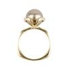 Champagne Pink Tahitian Pearl Petal Ring