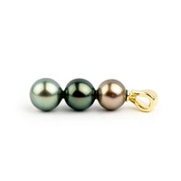 Triple Tahitian Pearl Pendant