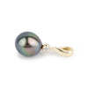 Tahitian Pearl & Diamond Astre Pendant