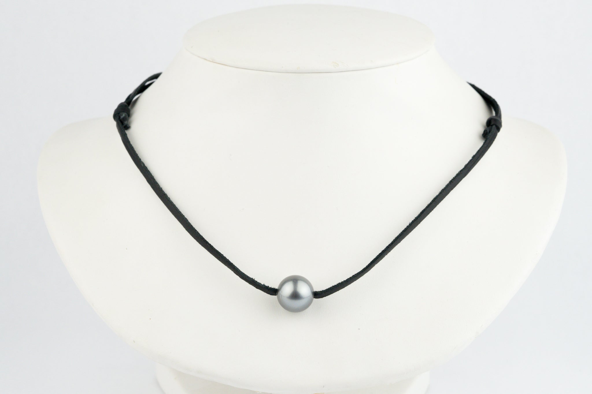 Tahitian South Sea Black Pearl Necklace ｜ NJ03693 – 大阪