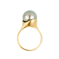 Pastel Green Tahitian Pearl Alizé Ring