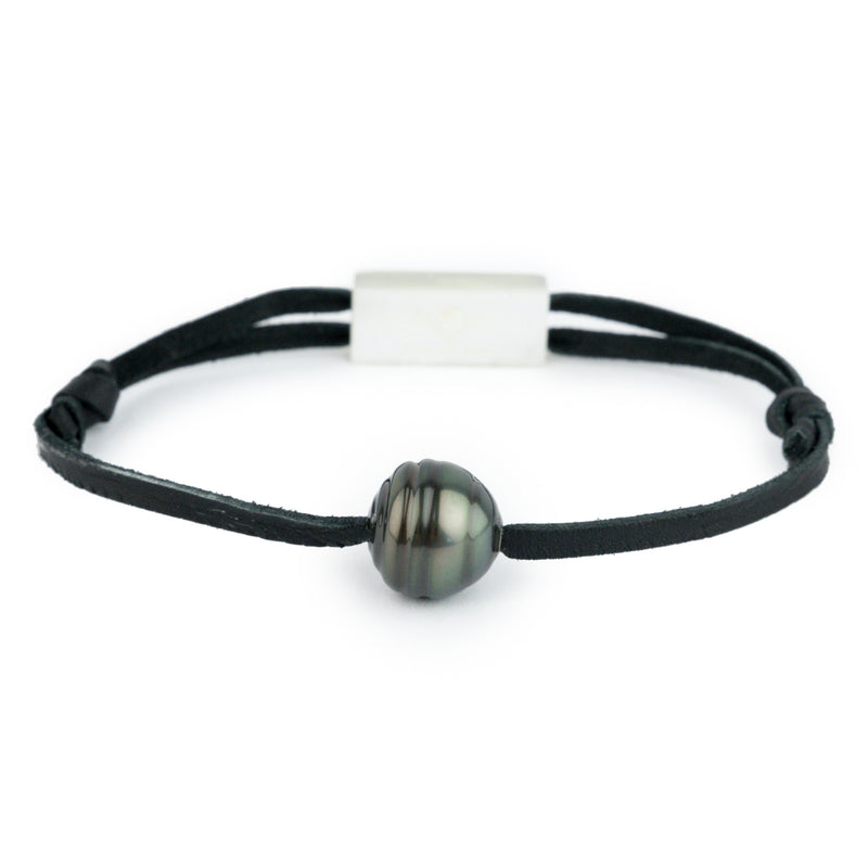 Indigo-Green Circled 12.9mm Super Mana Bracelet
