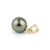 Petite Peacock Green 8.7mm Tahitian Pearl Pendant