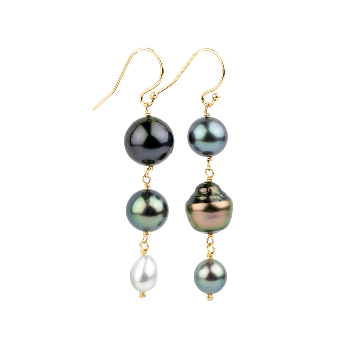 Tahitian Pearl Harvest Earrings