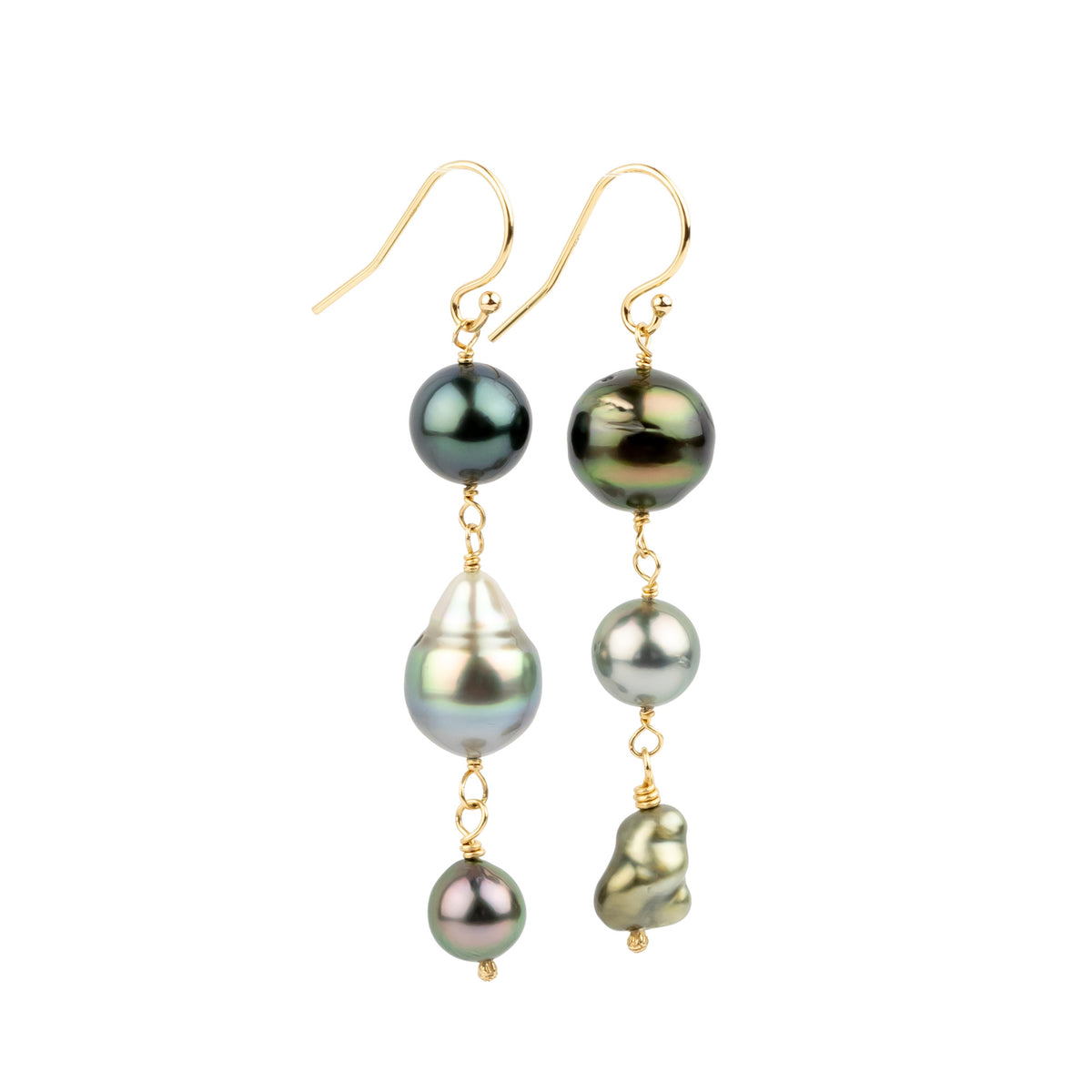 Tahitian Pearl Harvest Earrings